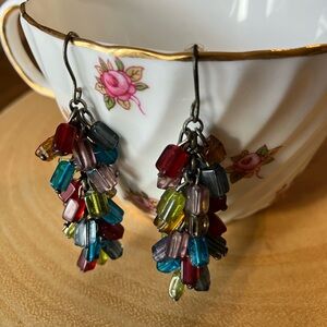 Colorful Beaded Dangle Earrings– BOGO FREE Jewelry Deal